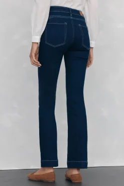 Pedro del Hierro Jeans push up flare Azul Discount