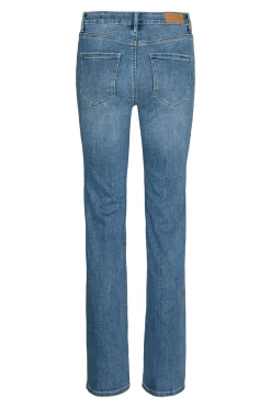 Vero Moda Jeans recto tiro alto Azul New
