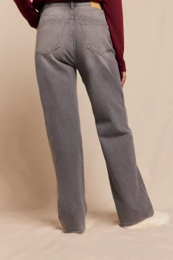 Slowlove Jeans rectos Gris oscuro Clearance