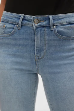Vero Moda Jeans rectos tiro alto Azul Best