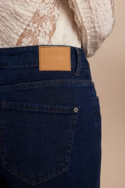 Slowlove Jeans roll up Azul Hot