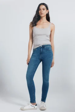Springfield Jeans skinny azul