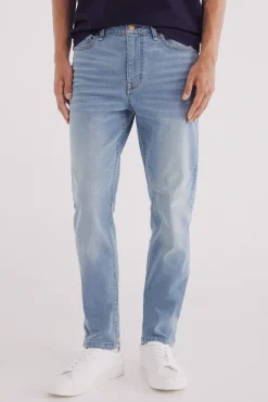 Springfield Jeans sobretintado skinny fit turquesa Online