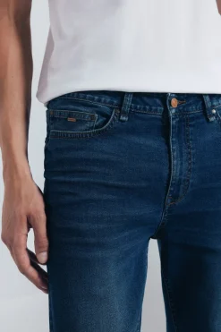 Springfield Jeans sobretintado skinny fit turquesa Online