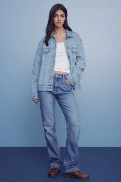 Springfield Jeans straight azul Hot