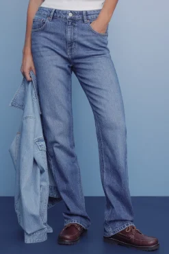 Springfield Jeans straight azul Hot