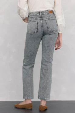 Pedro del Hierro Jeans straight basic Gris Discount
