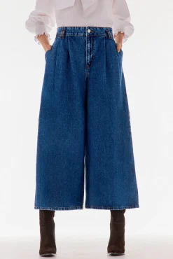 TFP by Tamara Falcó Jeans super wide leg Azul Clearance