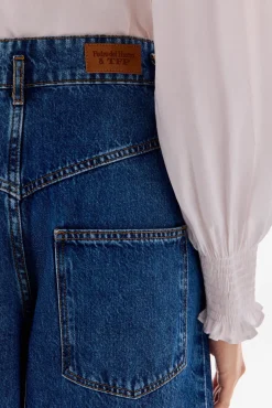 TFP by Tamara Falcó Jeans super wide leg Azul Clearance