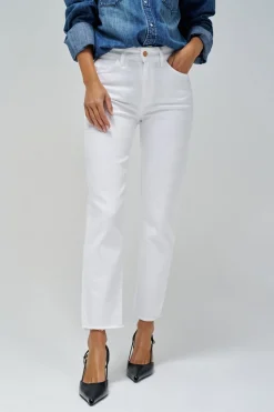 Salsa Jeans Jeans True cropped slim Blanco Sale