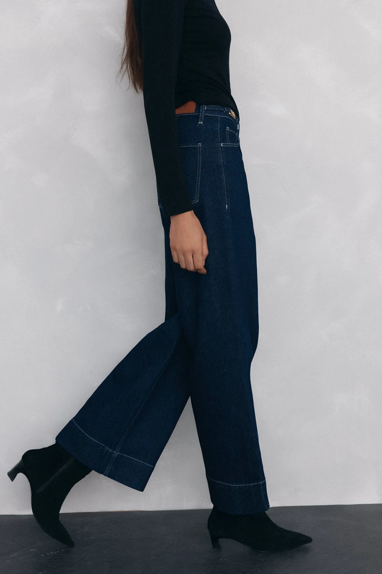 Pedro del Hierro Jeans wide flare Azul Best