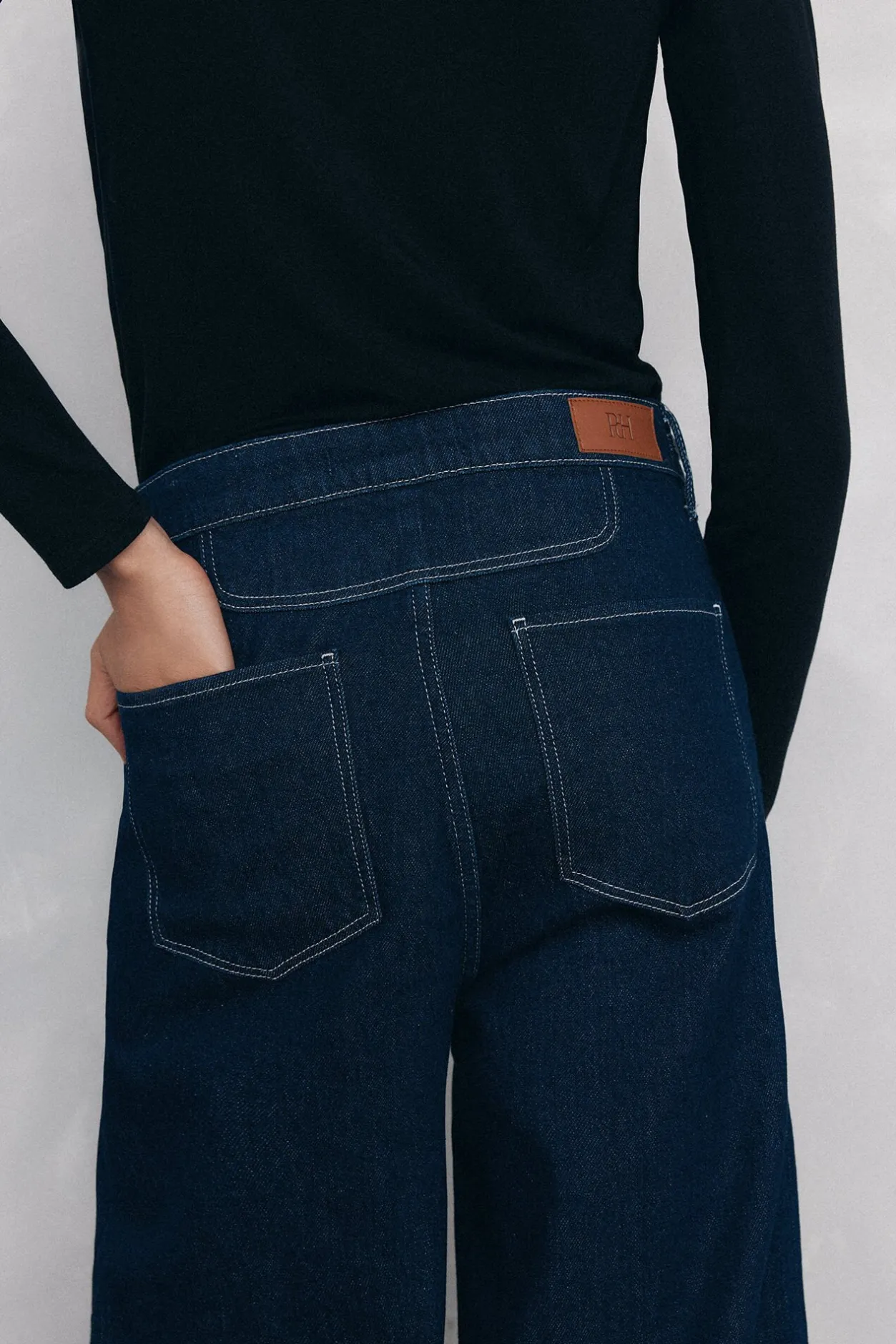 Pedro del Hierro Jeans wide flare Azul Best