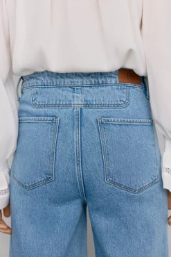 Pedro del Hierro Jeans wide flare Azul