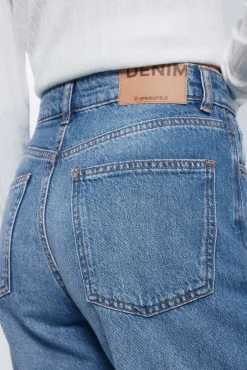 Springfield Jeans wide leg azul