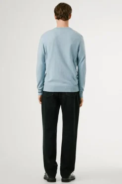 Pepe Jeans Jersey Andre con cuello redondo azul Online