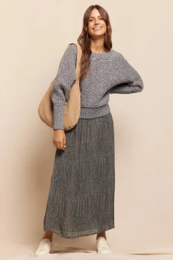 Slowlove Jersey asimétrico Gris Sale