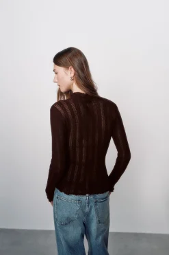 High Spirits Jersey Brune marr&oacute;n Discount