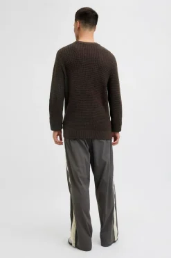 Jack & Jones Jersey básico marr&oacute;n Outlet