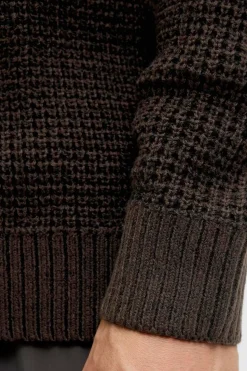 Jack & Jones Jersey básico marr&oacute;n Outlet