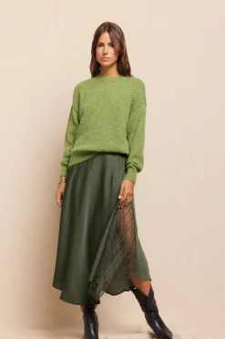 Slowlove Jersey básico Verde Discount