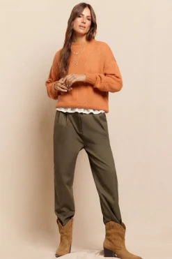 Slowlove Jersey básico Naranja Discount