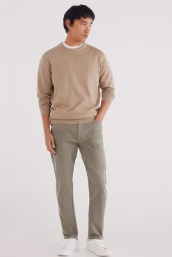 Springfield Jersey básico beige Online