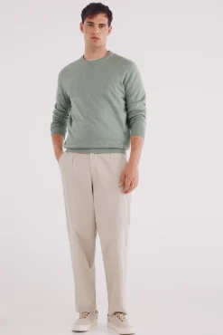 Springfield Jersey básico verde Clearance