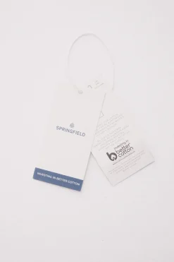 Springfield Jersey básico verde Clearance