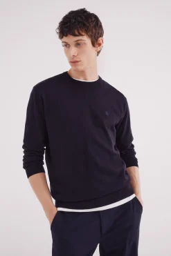 Springfield Jersey básico azul Sale