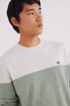 Springfield Jersey básico bloque color verde