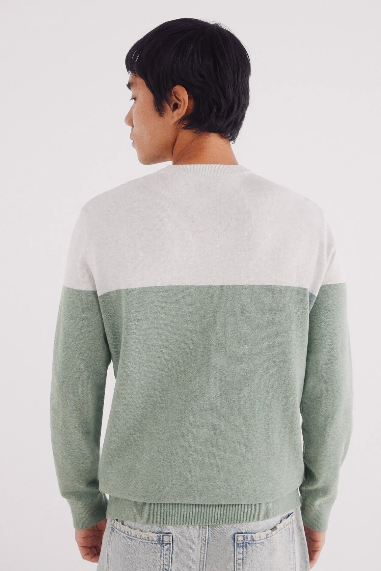 Springfield Jersey básico bloque color verde