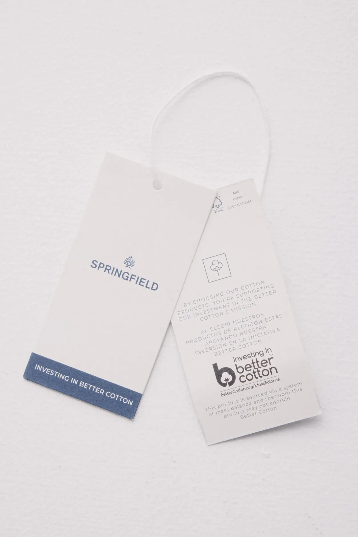 Springfield Jersey básico bloque color verde