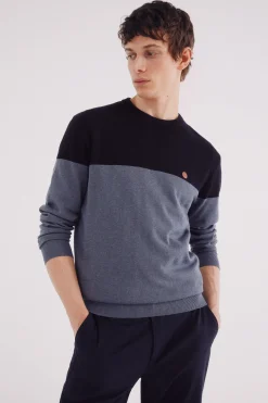 Springfield Jersey básico bloque color azul Sale