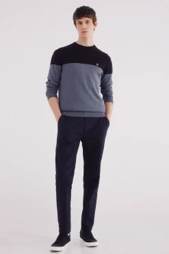 Springfield Jersey básico bloque color azul Sale