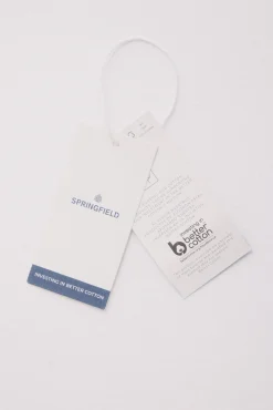 Springfield Jersey básico bloque color gris New