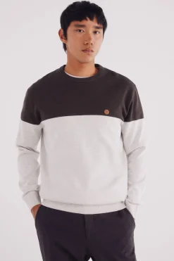 Springfield Jersey básico bloque color nude New