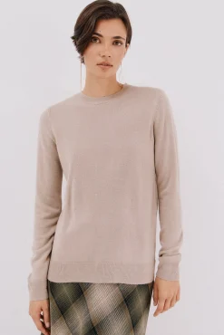 Cortefiel Jersey básico caja Beige Sale