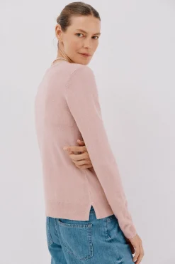 Cortefiel Jersey básico caja Rosa Clearance