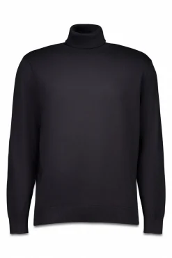 Springfield Jersey básico cuello alto negro Outlet