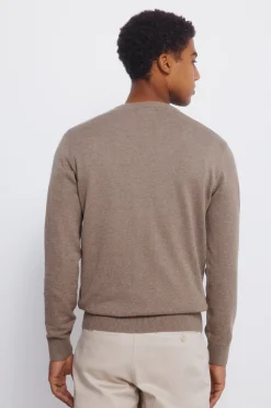 Springfield Jersey básico cuello pico nude Best