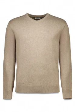 Springfield Jersey básico cuello pico nude Best