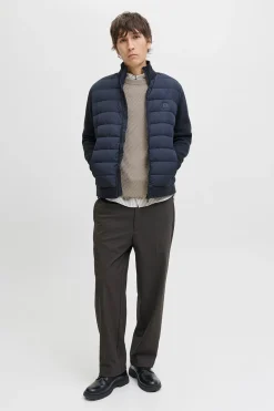 Jack & Jones Jersey básico cuello redondo Gris Outlet