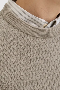 Jack & Jones Jersey básico cuello redondo Gris Outlet