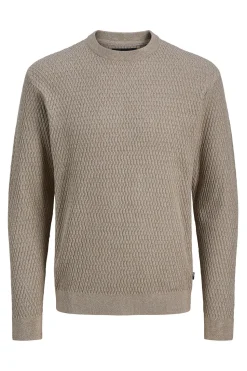 Jack & Jones Jersey básico cuello redondo Gris Outlet