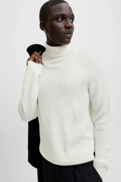 Jack & Jones Jersey básico cuello vuelto blanco Sale