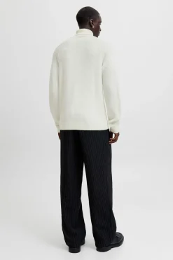 Jack & Jones Jersey básico cuello vuelto blanco Sale