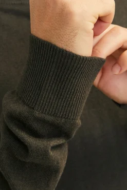 Jack & Jones Jersey básico de cuello alto verde Outlet