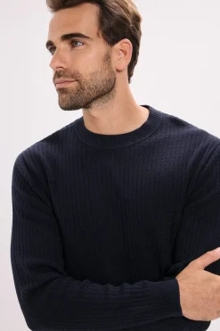 Jack & Jones Jersey básico de punto liso Azul marino