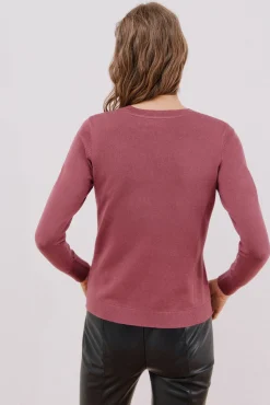 Cortefiel Jersey caja botones Vino Outlet