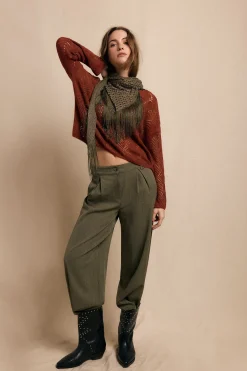 Slowlove Jersey calado perkins Naranja Best